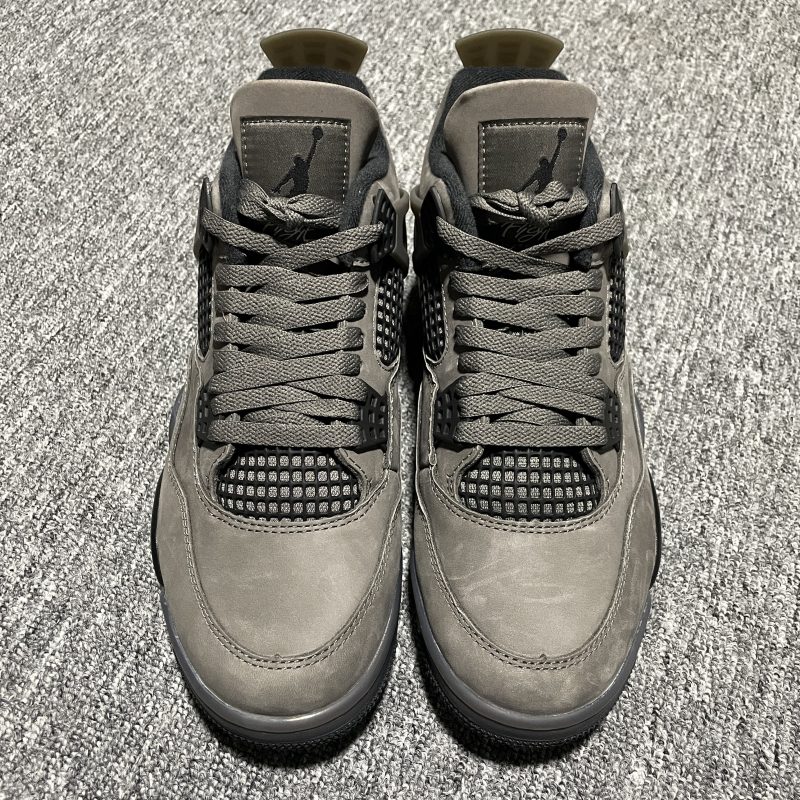 The "Cave Stone" Jordan 4 authentic vs. replica