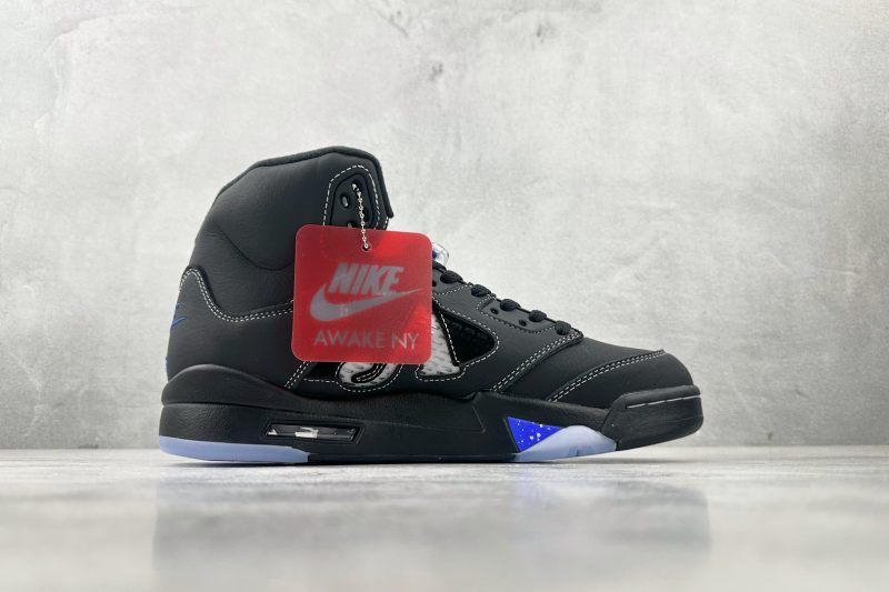 Premium Jordan 5 Awake NY Replica Sneakers Grey Orange
