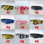 Quality OW belts 9 Colors