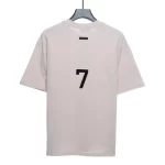 Mainline flocked word 7 T-shirt（Black/Blue/Beige/Red）