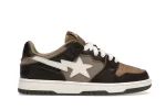 Bape SK8 Sta Brown Ivory Reps