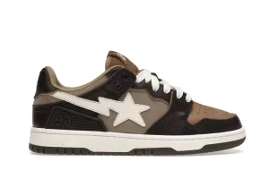 Bape SK8 Sta Brown Ivory Reps
