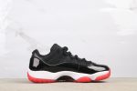 air jordan 11 retro low 'bred' 2025 release sneakers