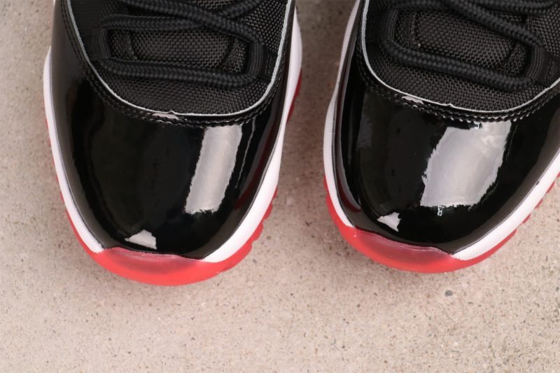 popular air jordan retro 11 bred low sneakers