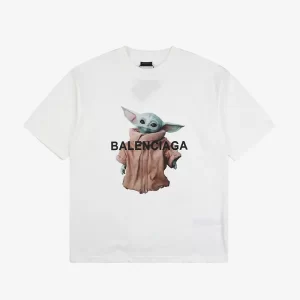 Balenciaga Baby Yoda Print T-shirt Reps