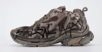 BALENCIAGA Graffiti Runner Sneakers in Mesh & Nylon
