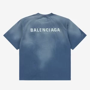 Balenciaga Logo Embroidery T-Shirt Reps