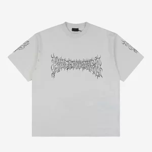 Balenciaga Stroke Letter Print T-Shirt Reps