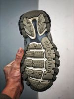 Balenciaga Track Trainer 'Grey White' LED