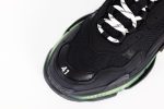 BALENCIAGA TRIPLE S TRAINER BLACK GREEN