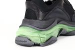 BALENCIAGA TRIPLE S TRAINER BLACK GREEN
