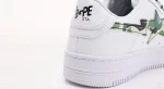Bape Sta Low White ABC Camo Green Reps