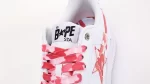 Bape Sta Low White ABC Camo Pink Reps