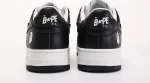 Bapesta #4 M1 'Black' Matter Leahter
