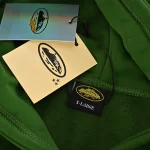 Corteiz 5 Starz Alcatraz Hoodie Green