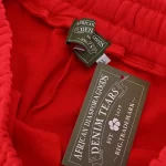 Denim Tears Cotton Wreath Sweatpants "Red'