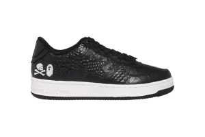 Neighborhood x Bapesta 'Black Crocodile & Ostrich' Reps