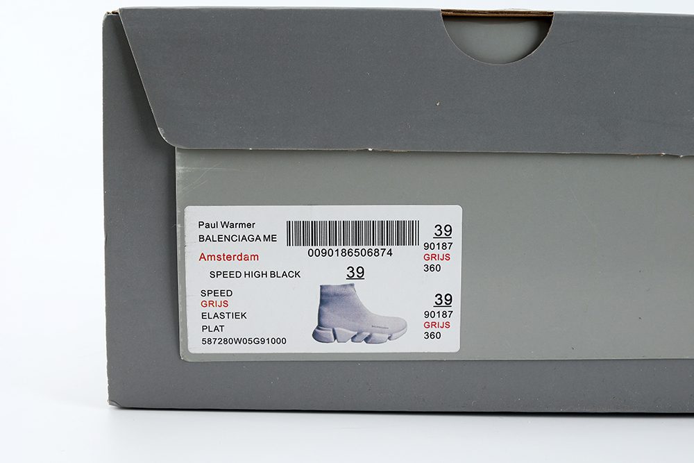 balenciaga wmns speed 2.0 sneaker grey