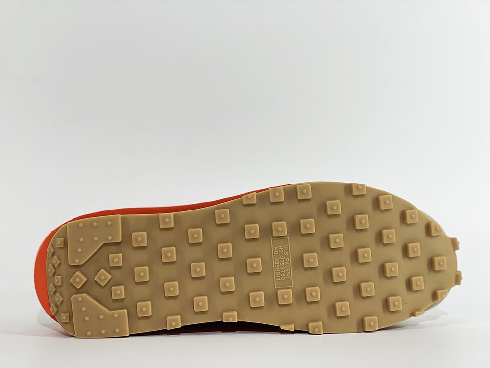 2021 clot x sacai x nk ld waffle sesame orange ua