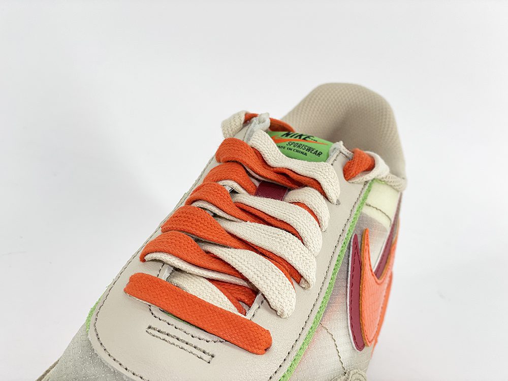 2021 clot x sacai x nk ld waffle sesame orange ua