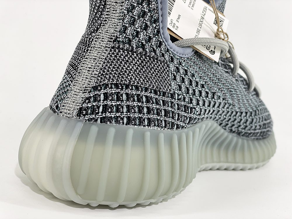 yeezy 350 v2 ash blue on feet