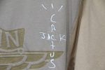 Travis Scott Cactus Jack x Jordan T-Shirt Khaki/Desert Replica