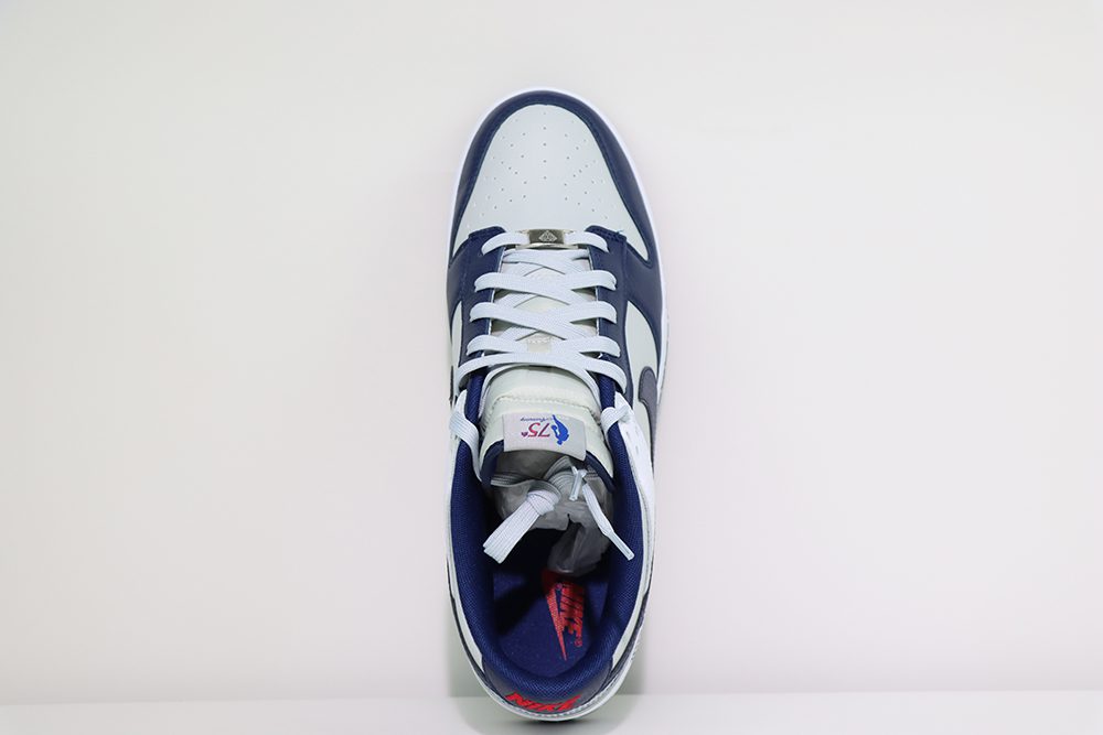 nike dunk low nba 75th anniversary brooklyn nets