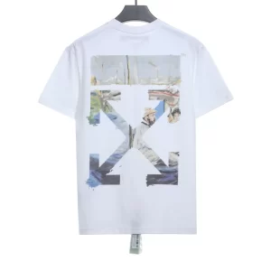 OFF-WHITE OIL PAINTING TEE REPLICA