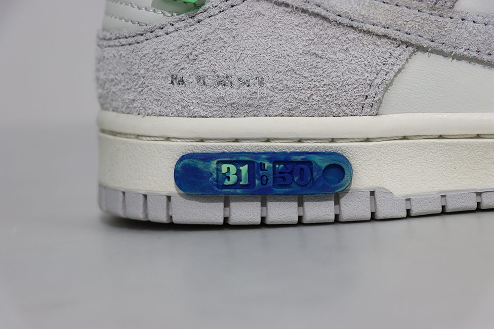 dunk x off white lot 31