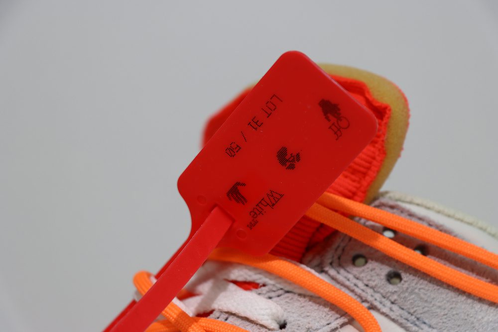 dunk x off white lot 31