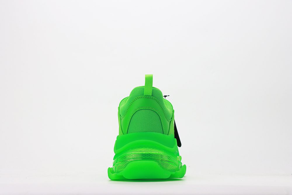 balenciaga triple s crystal green