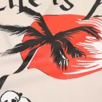 Palm Angels GD Sunset Palm Classic Tee 'Off White' Replica