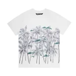 Palm Angels Aalm Tree-Print T-shirt Replica