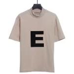 E-Line Flocking T-Shirt（Khaki /Green/Beige/Black）