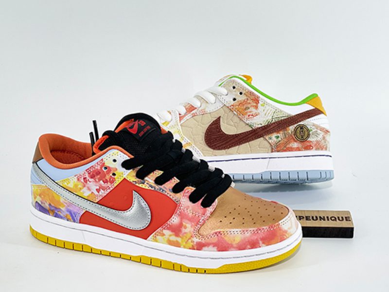 nike dunk sb low street hawker special box