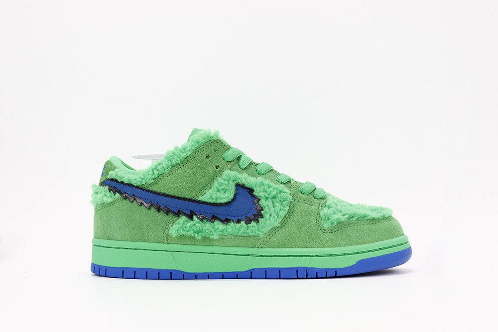 grateful dead x nike sb dunk low green bear