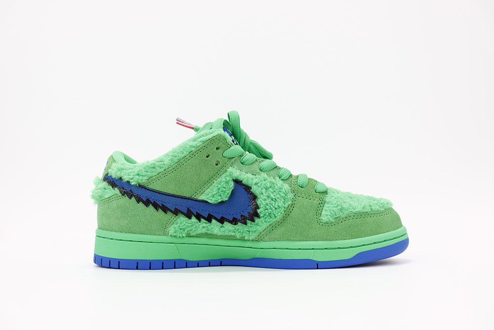 nike sb dunk low x grateful dead green bear