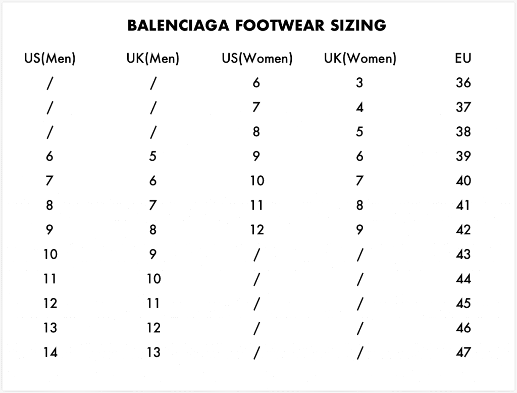 BalenciagaSizeChart 1024x778 1