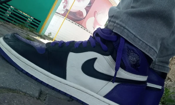 W9p1C0Fd jordan 1 Court Purple review pictures 1 595x357 1