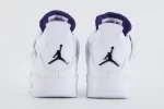 AIR JORDAN 4 RETRO 'PURPLE METALLIC' heels