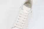 ALEXANDER MCQUEEN LEATHER PLATFORM TRAINERS SNEAKERS-LASER REPLICA