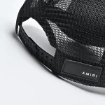 AMIRI Embroidered Paint Drip Core Logo Cap Black