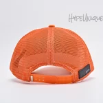 AMIRI Embroidered Paint Drip Core Logo Cap Orange1