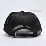 AMIRI Logo-Patch Cap Black