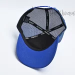 AMIRI Three Star Trucker Snapback Cap Blue:White