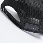 AMIRI Three Star Trucker Snapback Cap Blue:White