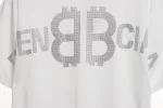 Balenciaga Flash Diamond Logo Print T-Shirt Reps