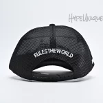 Corteiz 5 Star Trucker Hat Black