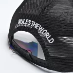 Corteiz 5 Star Trucker Hat Black