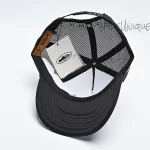 Corteiz 5 Star Trucker Hat Black